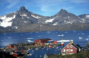 Beautiful Ammassalik in Greenland