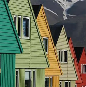 Longyearbyen houses