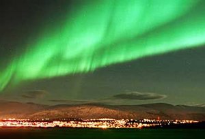 The Northern Lights over Tromso