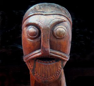 Viking Wood Carving