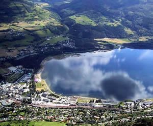 The picturesque village of Voss