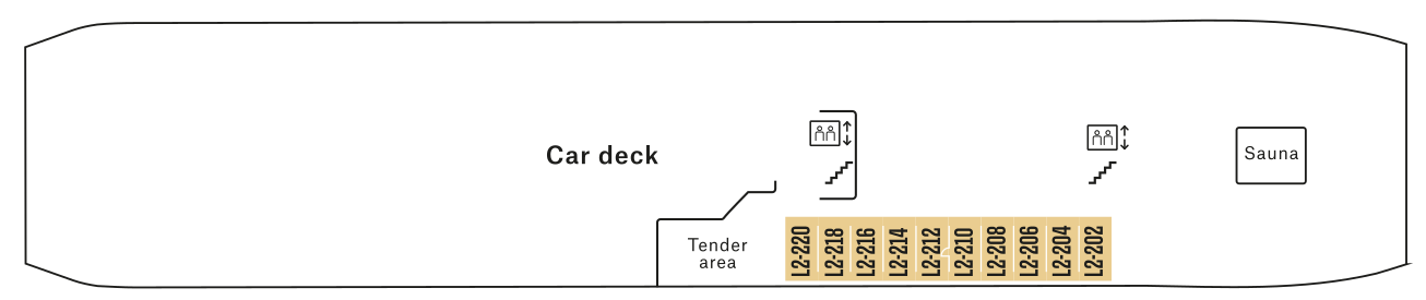 MS Nordkapp Deck 2