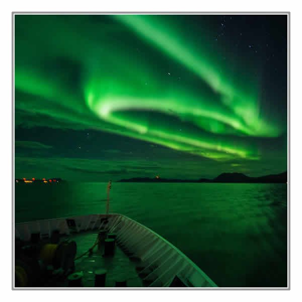 The Northern Lights over Tromsø